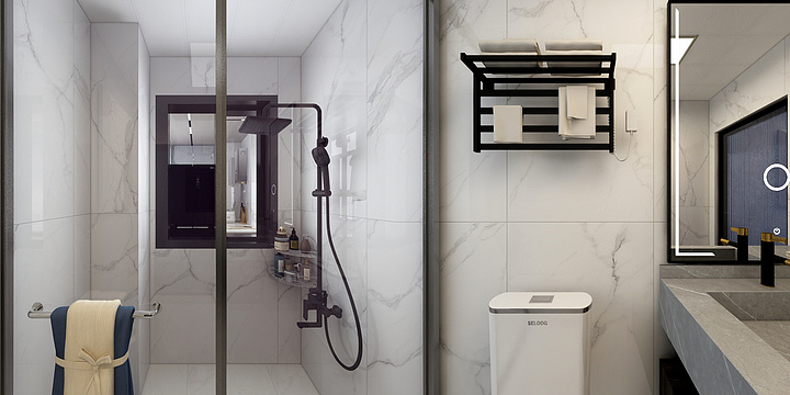 百乐家居设计王-威尼斯得月广场7-1-2802-装修设计方案