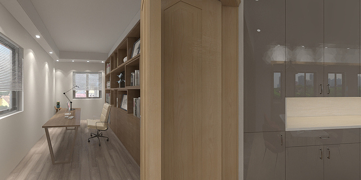 Homedeco_center-瑞和园89.50㎡B户型3室2厅1卫-装修设计方案