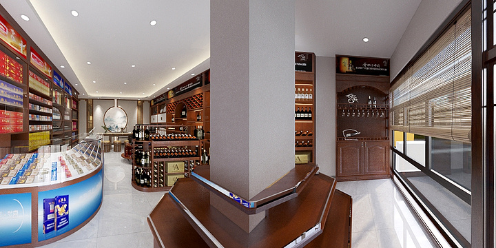 ShareDC-烟酒店-装修设计方案