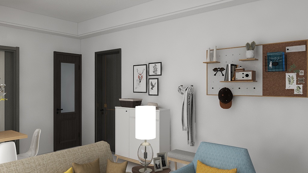 磕学家8933-瑞和园89.50㎡B户型-装修设计方案