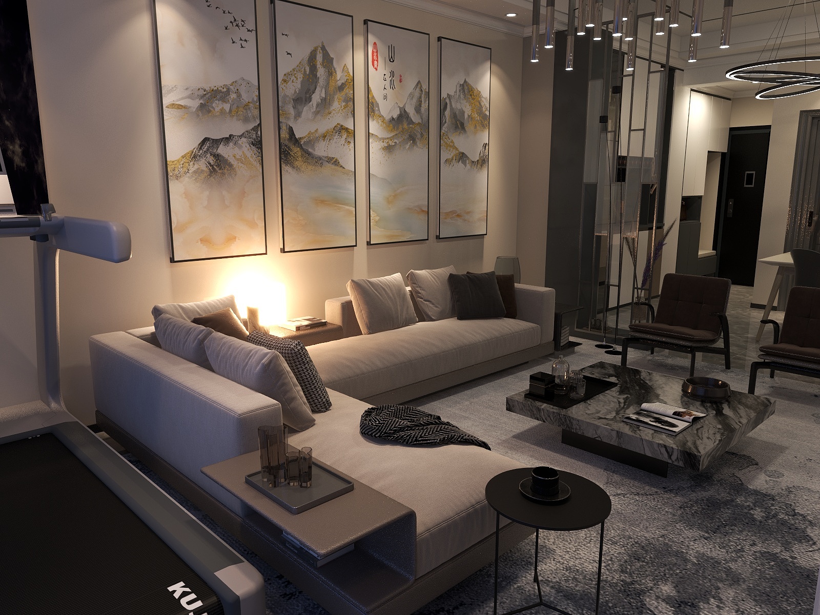 也曾触摸过星辰yWuI-江山美墅-装修设计方案