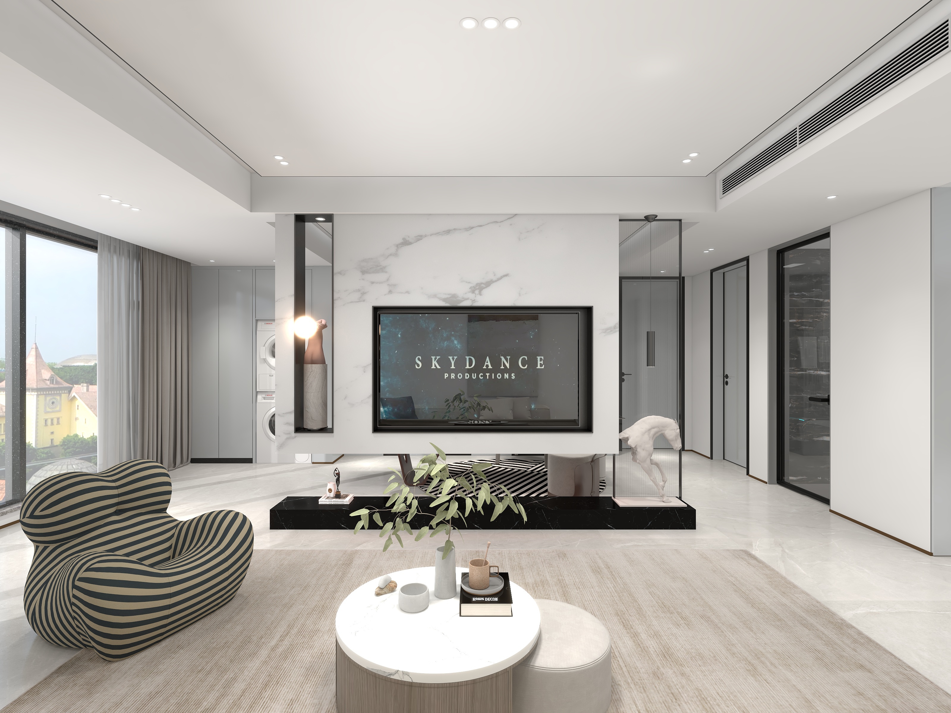 壹叁玖设计空间-华达现代130平-装修设计方案