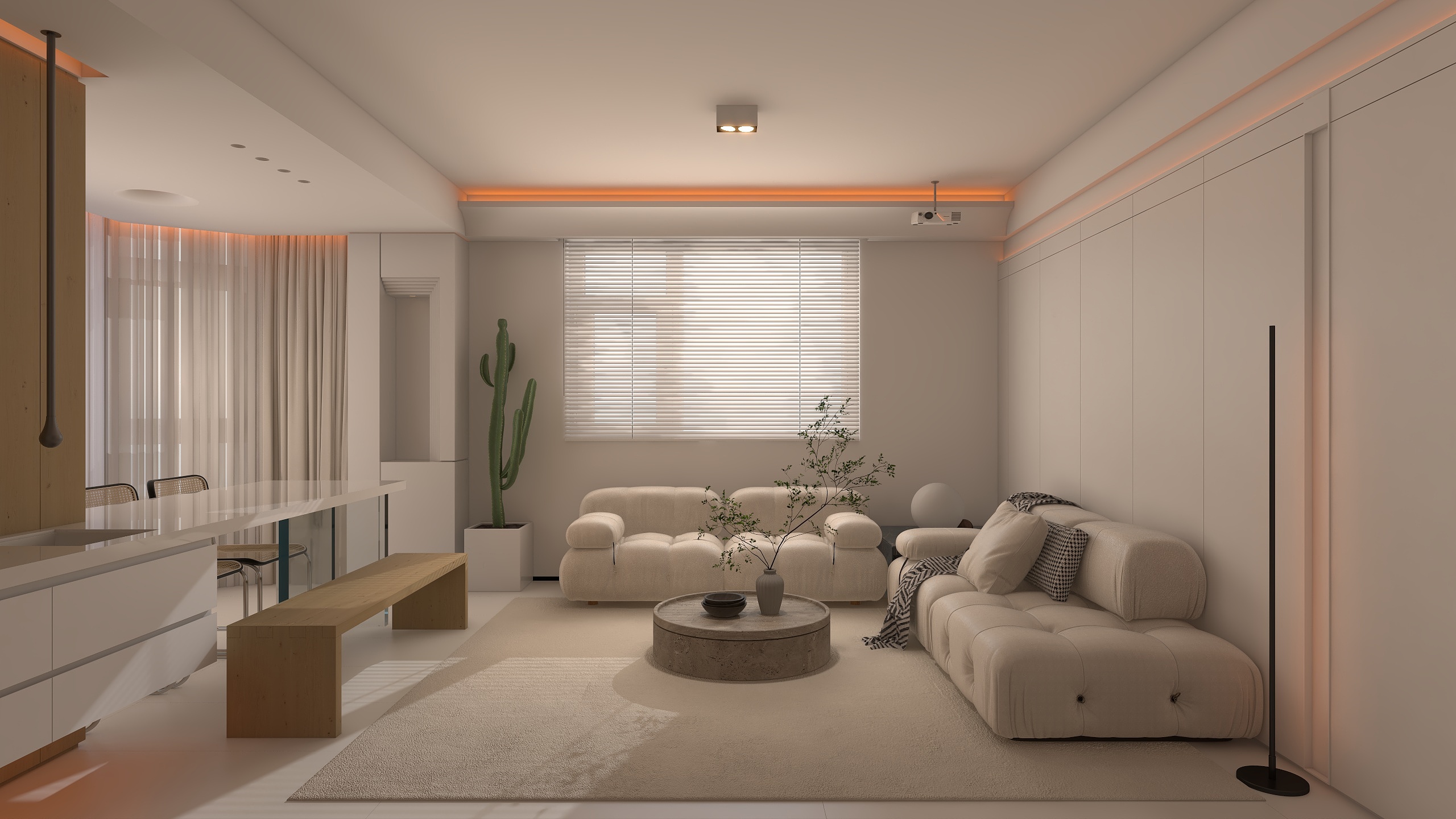 三人鱼-微笑的祝福维多利亚湾-装修设计方案