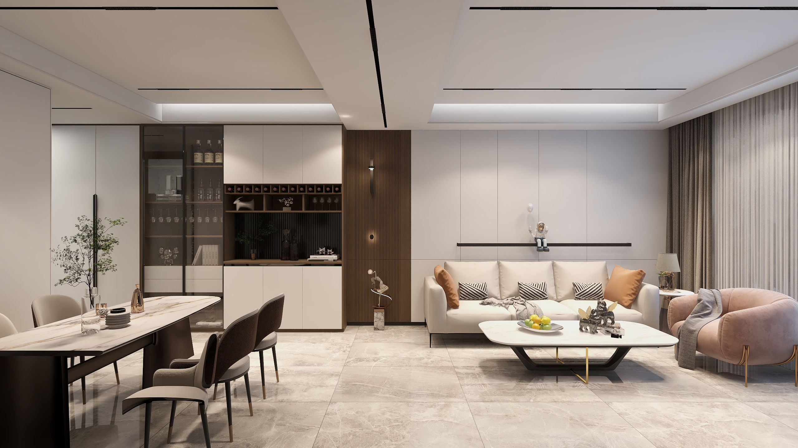 Wison-Design-87㎡1室-装修设计方案