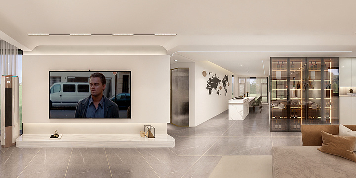 邱喆-壹米家设计 II  城南印象7-901-装修设计方案