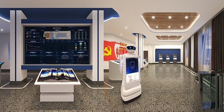 SnowWolfDesign-税务局数据应用中心-装修设计方案