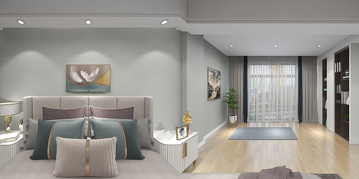 136****5731WcHP-仁恒河滨花圈效果图-装修设计方案