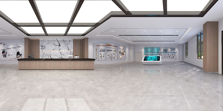 曾福庆-一楼大堂区-装修设计方案