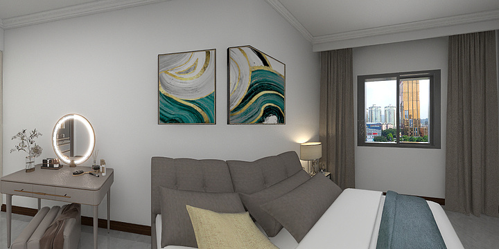 设计师SUN作品-宏乐街-装修设计方案