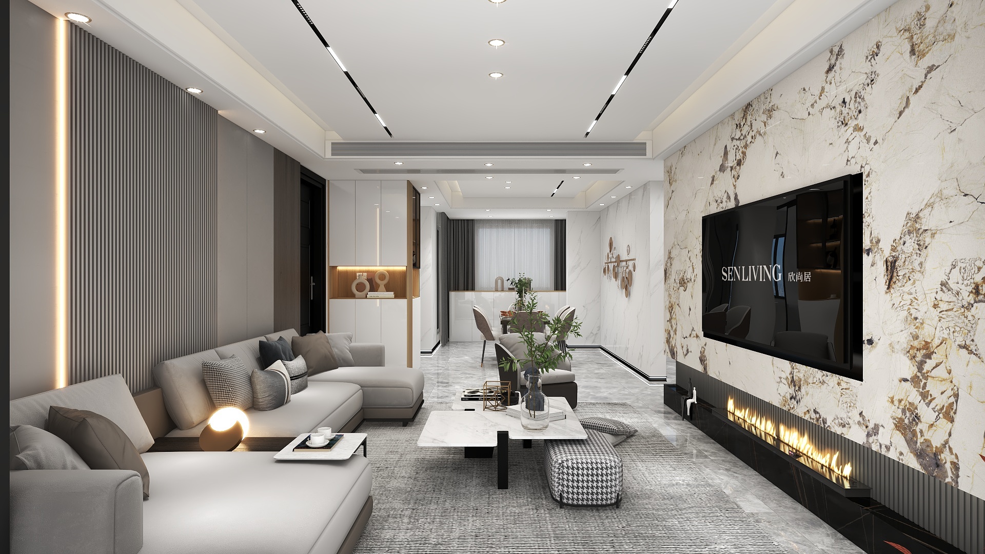 设计熊俊-现代顶楼-装修设计方案