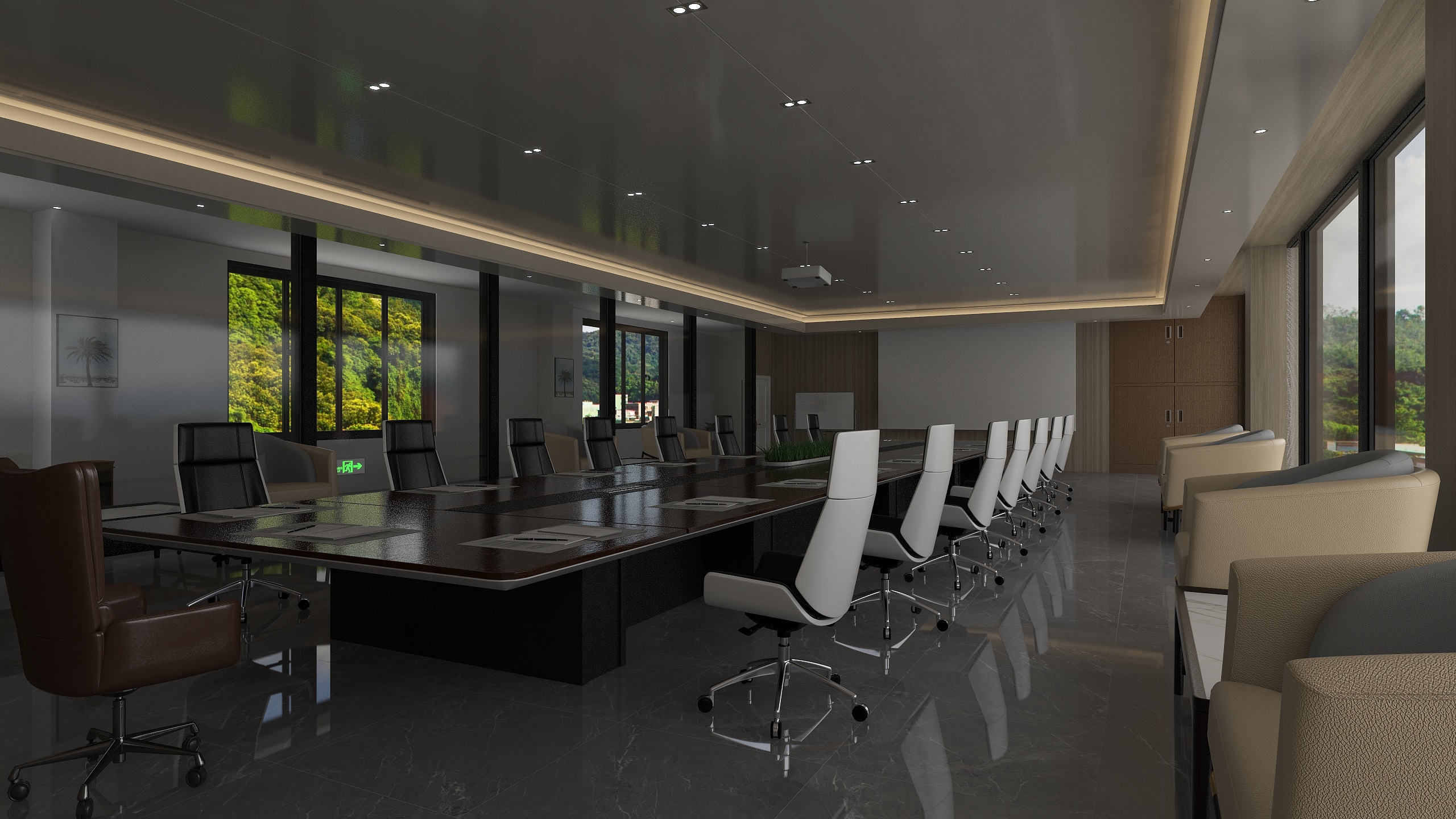 突然出现I-办公室会议室-装修设计方案