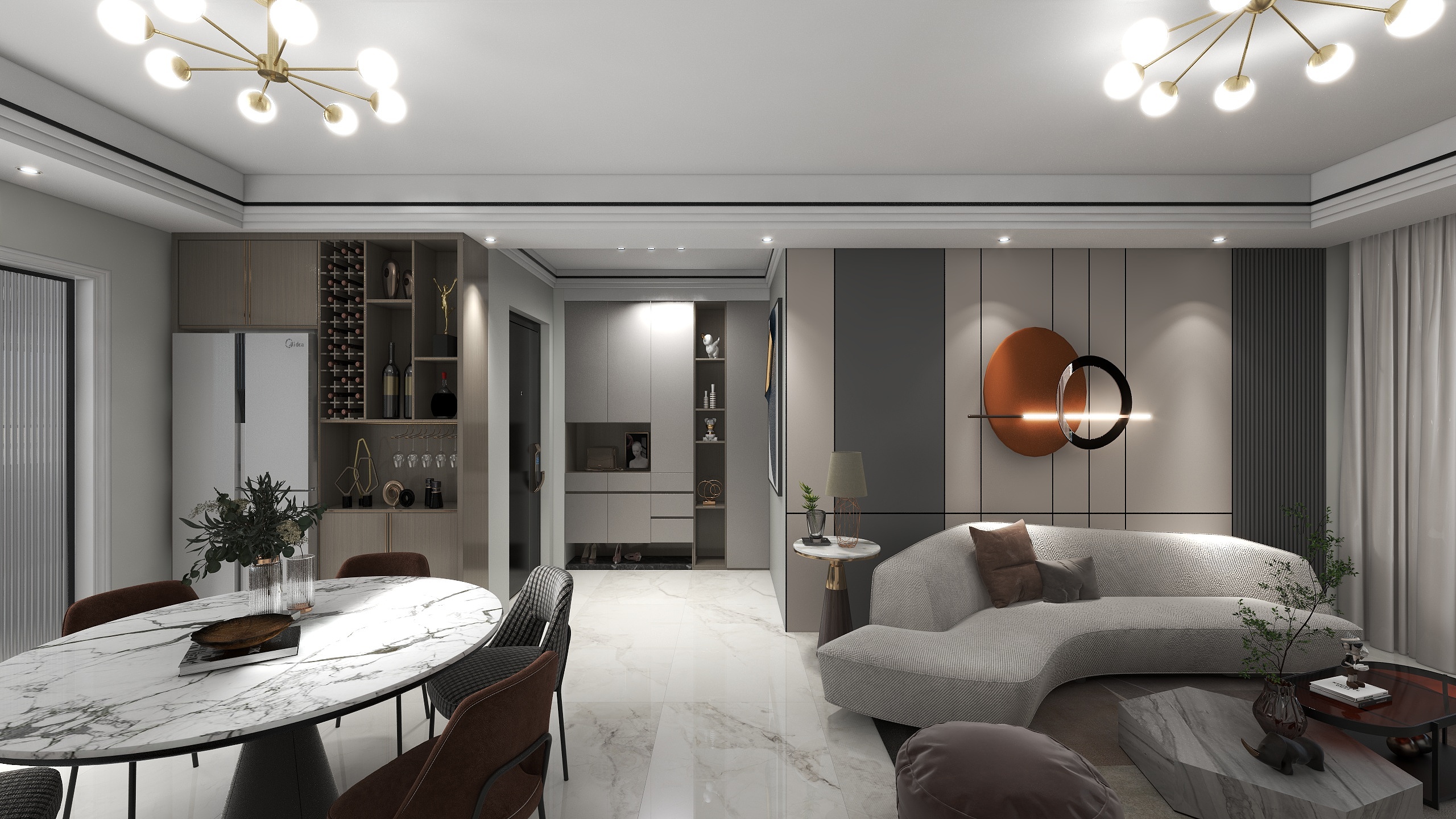 Aoki青木设计-中海·九樾8幢-装修设计方案