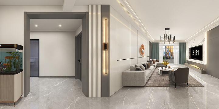 冬雨uNRL-晶鼎龙悦府87号志军151三单元4楼-装修设计方案