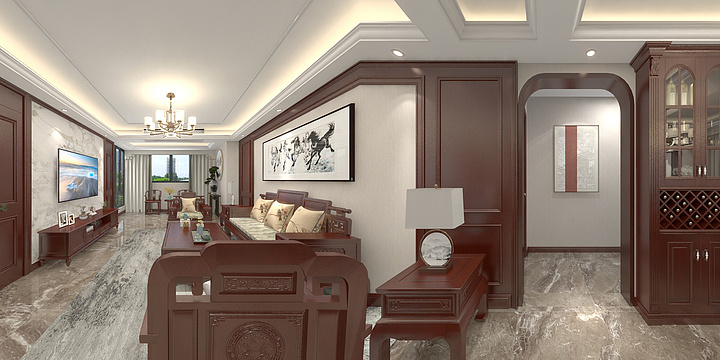 130****0844OFlB-西湖一号郑总-装修设计方案