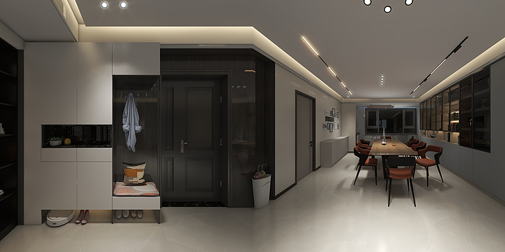 旭之博装饰-悦城28#1楼西户图一-装修设计方案