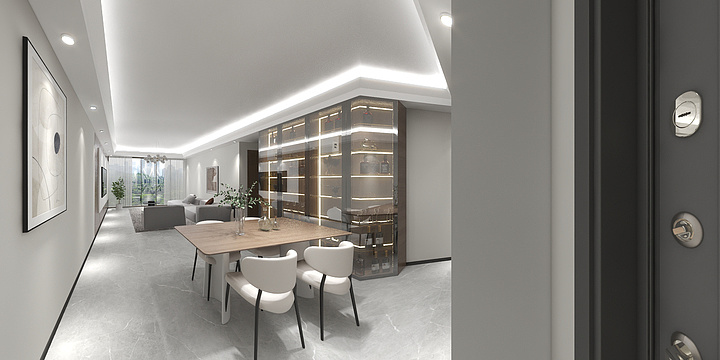 王哈哈SQUx-美的瀚堂-装修设计方案