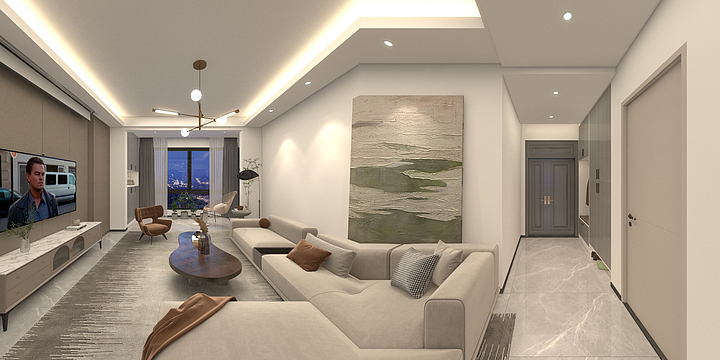 lishulishu-中央公园-装修设计方案