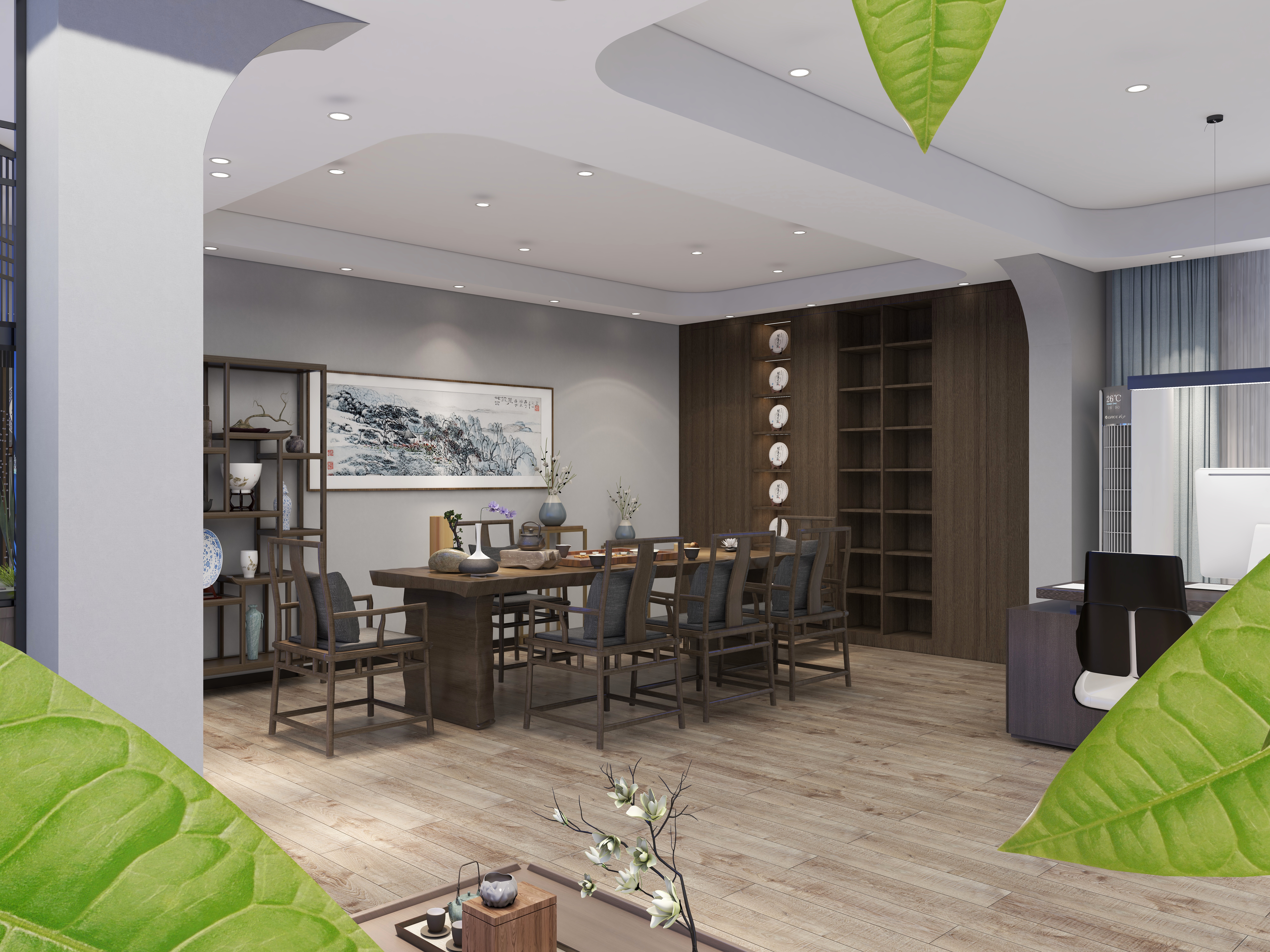 木易木匠_2021满-董事长办公室2-装修设计方案