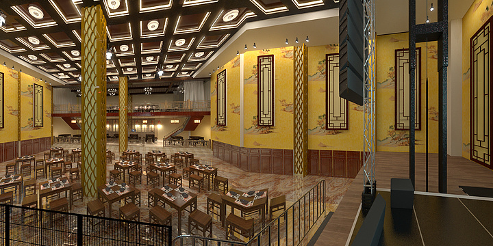 勇逝-奥特莱斯茶舍-装修设计方案