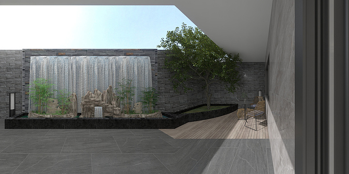 130****0844OFlB-西湖一号郑总-院子-装修设计方案