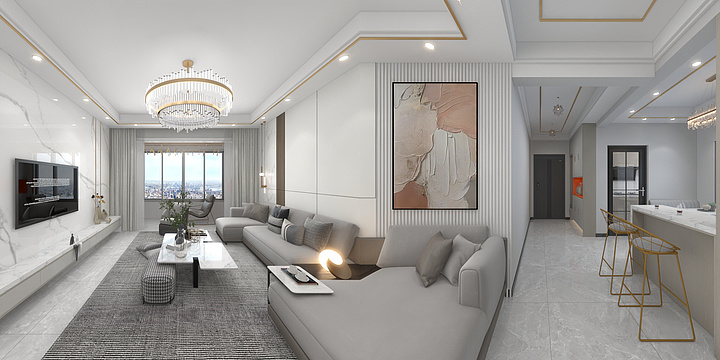 室内设计室-小周-参考图凤山新城.dwg-装修设计方案