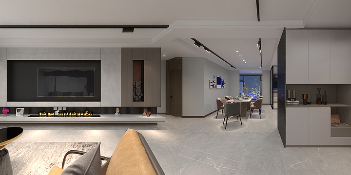 设计师任俊伟-兰阳府-装修设计方案