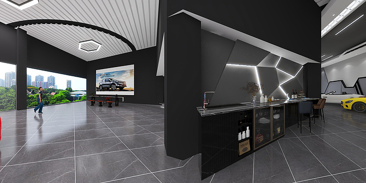 雨IXas-万驰名车汇-装修设计方案