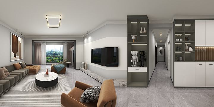 道总I-御景台3-1002（效果参考图）2-装修设计方案