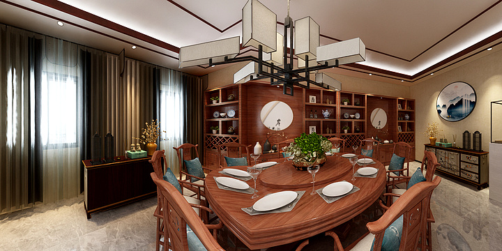 螳螂先生-西郊桃林内厨房酒店房间茶室-装修设计方案