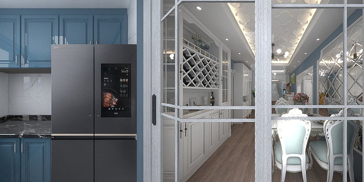 路野设计-新丝路花苑-装修设计方案