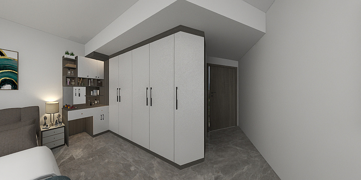 大向家装设计师-金桂湾7-2-1104主卧-装修设计方案