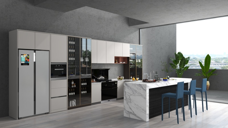 Modern Gray & White Kitchen Ideas