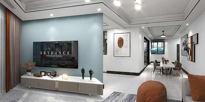 宏业装饰姚琴-国越府9-504.dwg-装修设计方案