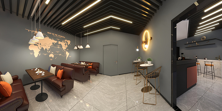 橱子不会设计-小酒馆-装修设计方案