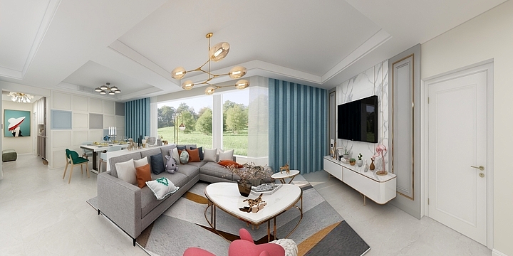 gettinglucky-滨海江来144平米-装修设计方案