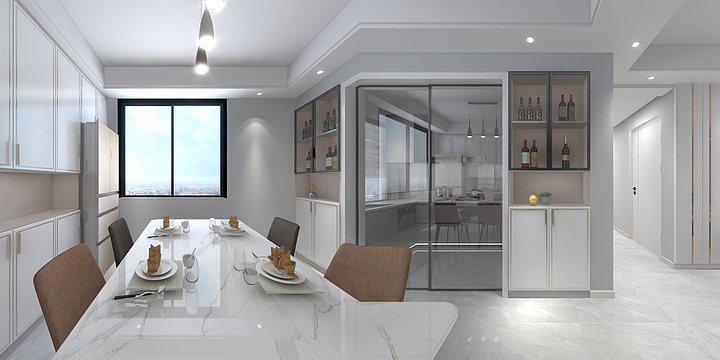 骆晓强-岳家湖公馆.dwg-装修设计方案