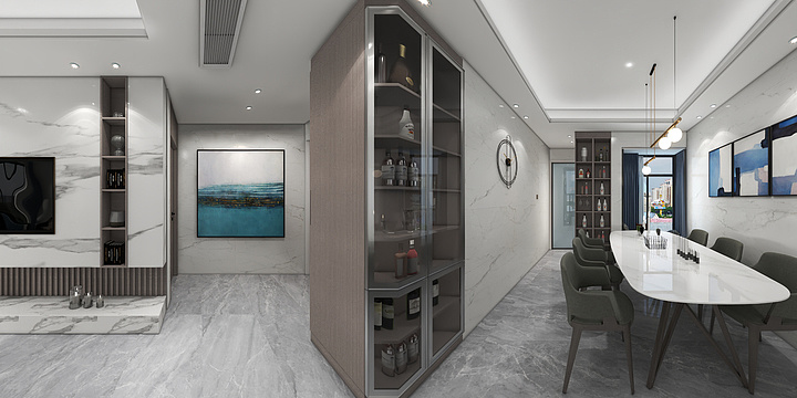 弘拓空间设计-电建铭悦华府4-402-装修设计方案