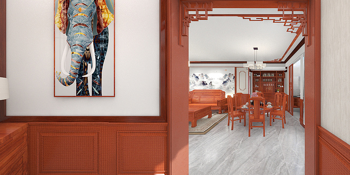 华艺美墅高端全屋定制-何总-装修设计方案