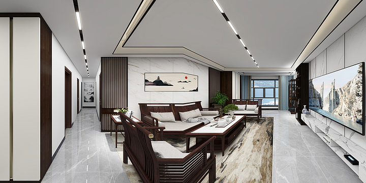 沅江联邦王正才13973711148-云鼎鑫城A-2001户型黄总-装修设计方案