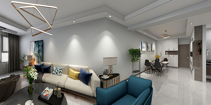 墨染锦生-天一御龙湾-装修设计方案