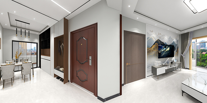 冠县枫桥装饰-静雅居-装修设计方案