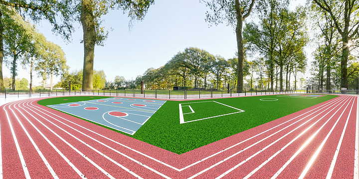 徐维XWW-径河二小球场效果图-装修设计方案