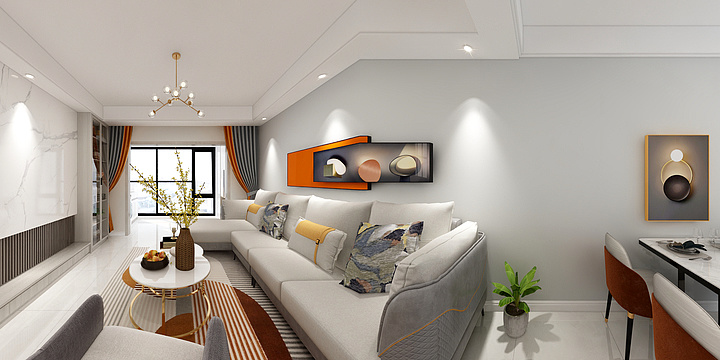 360VR效果呈现-中御公馆 360VR效果-装修设计方案