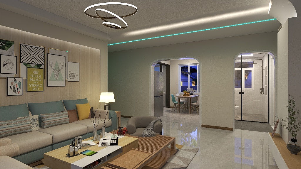 尾生之约-简·暖木 6号公馆-装修设计方案