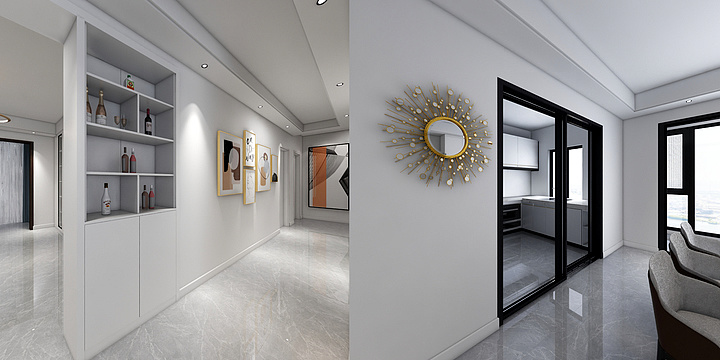 J全案设计-鸿悦华庭8-802-装修设计方案