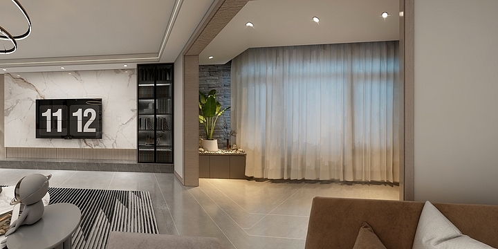 兔宝宝榆林店-元池凯旋宫3-2-603-第一次设计-装修设计方案