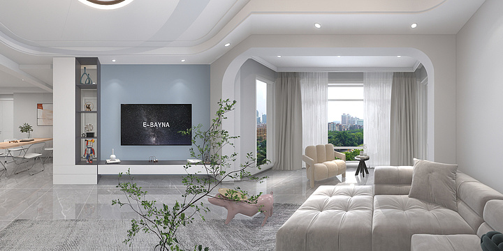 Deity枳-蓝山一品.dwg-装修设计方案