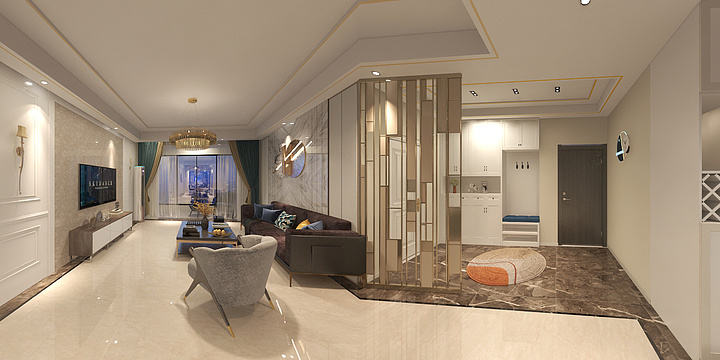 马永刚-何倩万博明月-装修设计方案