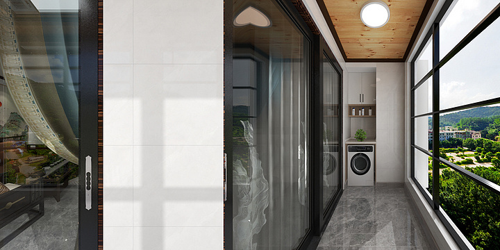 凤明家-110新中式轻奢有家具-副本做完-装修设计方案