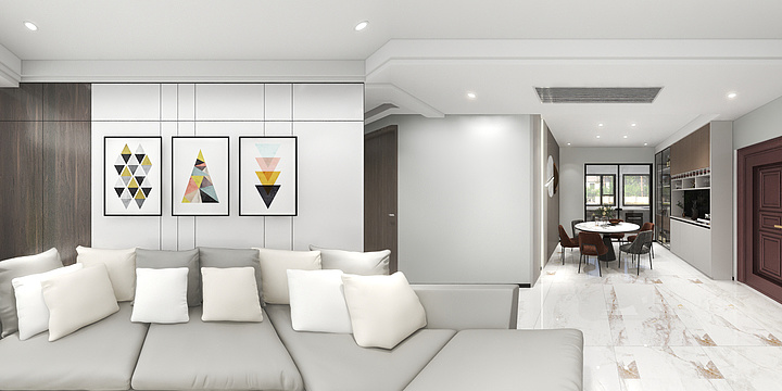 广安美间盛居装饰工程有限责任公司-龙湖观澜-装修设计方案